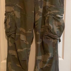 Mens Abercrombie military pants